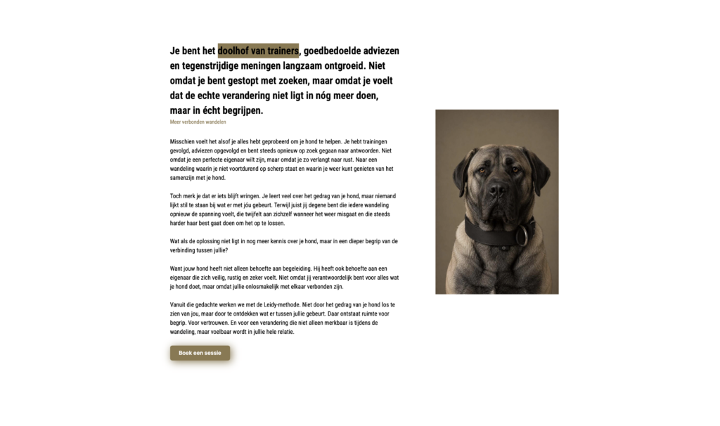 Hondencoach Apeldoorn-privé-begeleiding-voor-jou-en-je-hond